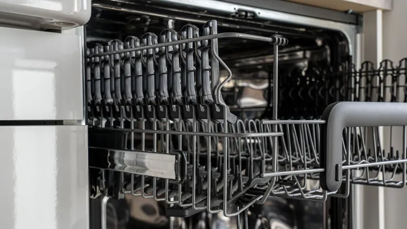 Wateraansluiting voor een vaatwasser en koelkast met waterdispenser