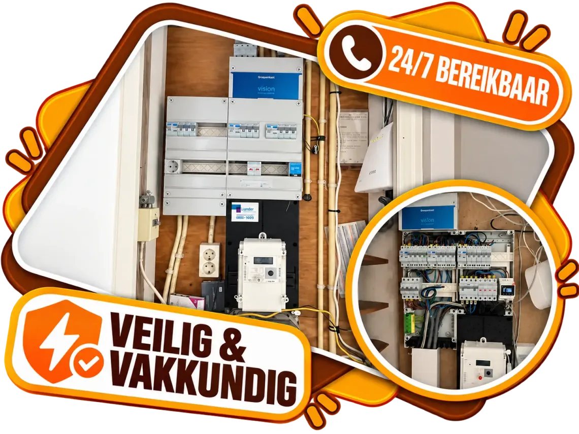 Nieuwe groepenkast en elektrische installatie in Almere door Klusbedrijf MSZ