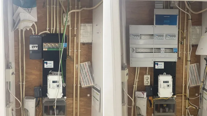 Advies en controle van een elektrische groepenkast