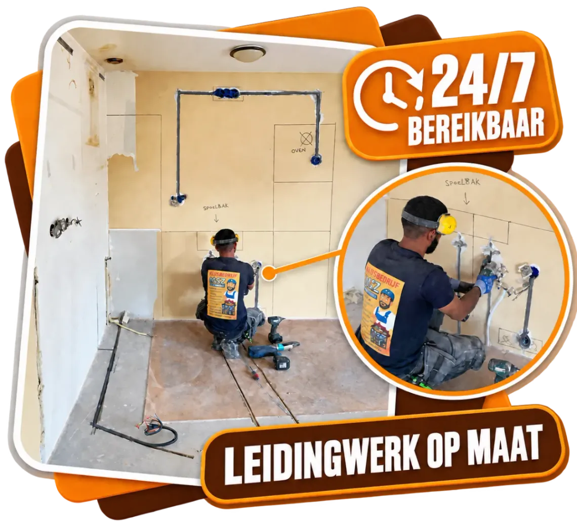 Keukeninstallatie voor 24/7 loodgietersservice in Almere